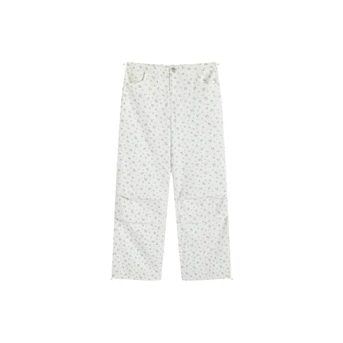 KING PRINCE Casual Pants Women's White