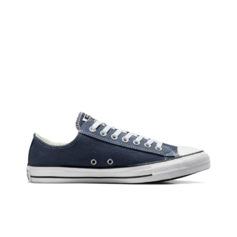 Converse Chuck Taylor All Star Anti Slip And Wear Resistant Lightweight Low Top Canvas Shoes Unisex Marine Blue-1