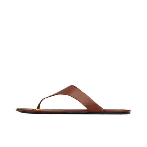 SAINT LAURENT Kouros Slip On Slides Women's