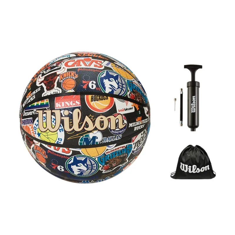 Wilson NBA Full Team Emblem Series Basketball-8