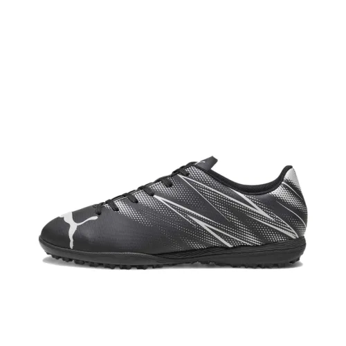 PUMA Attacanto Soccer Shoes Men Low-Top Black Gray