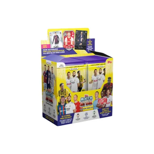 Topps Match Attax UEFA Champions League Soccer Sports Cards 2-Pack Card Holder