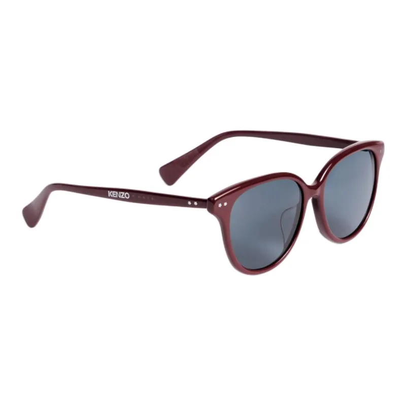KENZO Acetate Oval Sunglasses Women's Red-2