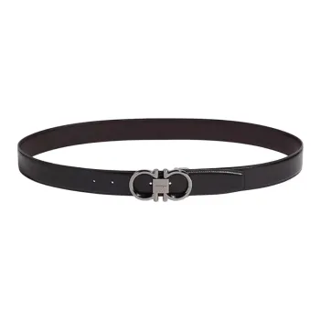 Ferragamo Reversible And Adjustable Gancini Belt