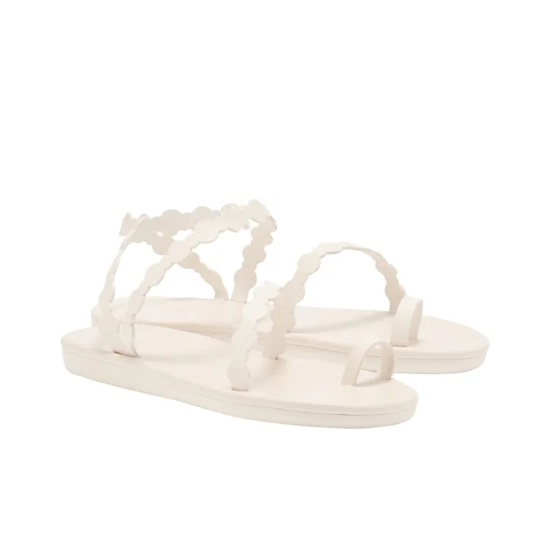 ANCIENT GREEK SANDALS Cronos Strap Sandals Women's White-2