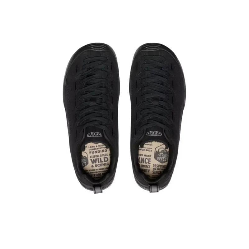 KEEN Jasper Abrasion Resistant Low Top Outdoor Shoes Men's Black-3