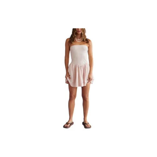 FREE PEOPLE Sleeveless Dresses Women's Pink Nectar