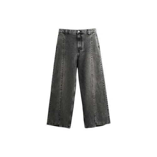 ZARA Jeans Men Dark Gray