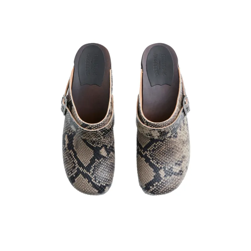 Swedish Hasbeens x FILIPPA K Wrap-toe Slippers Unisex Black-4