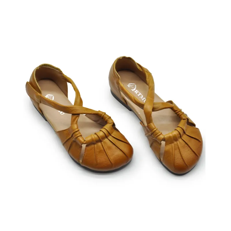 ARTMU Roman Sandals Flat Women's-13