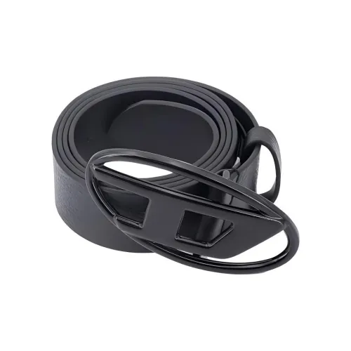 DIESEL B 1Dr Logo Buckle Belt