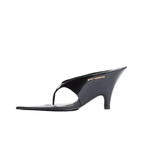 Alexander Wang Flip Flops 9cm Women's Black