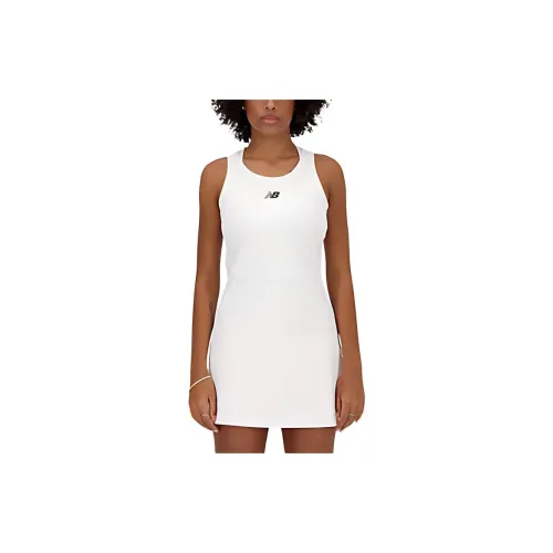 New Balance Sleeveless Dresses Women's White