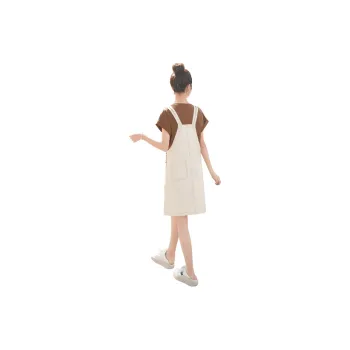 Cypress House Skirt Set Women's Caramel T Shirts+Beige