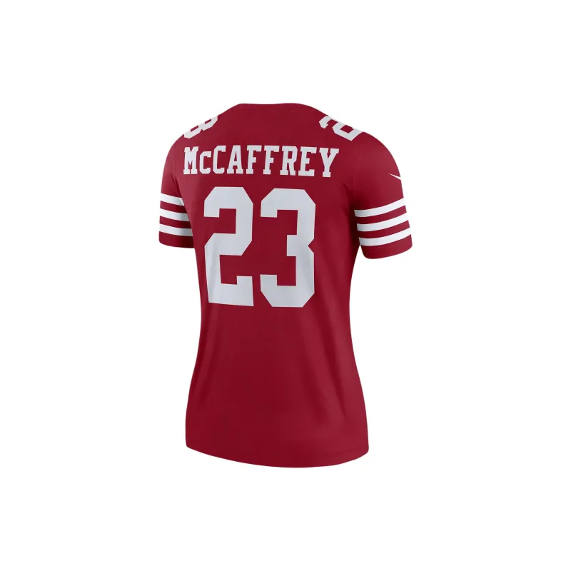 Nike SS24 Christian McCaffrey San Francisco 49ers Soccer Jerseys Women's Red-1