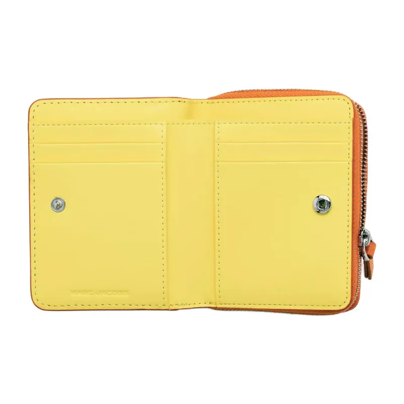 MARC JACOBS Logo Printed Zipped Mini Compact Wallet-2