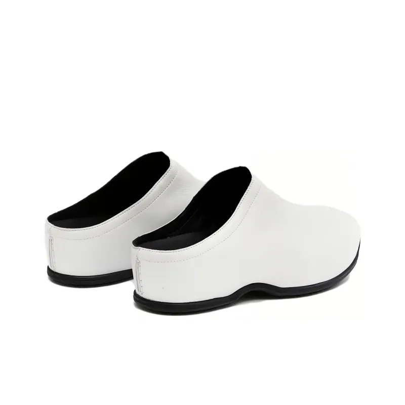 ROSETTA GETTY Two-tone Leather Sneakers-3