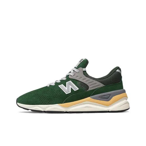 New Balance NB X-90 Casual Shoes Men Low-Top Green/Yellow/White