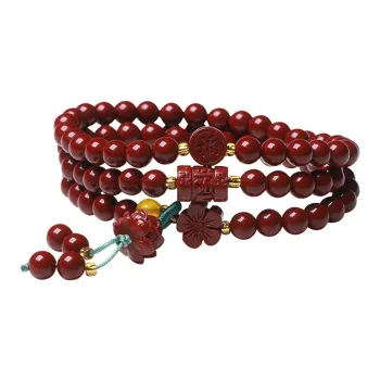 Love Cinnabar Jade Bracelets Unisex
