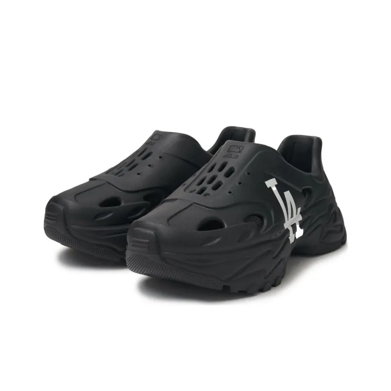 MLB Big Ball Chunky Recovery Beach Sandals Unisex Black-2