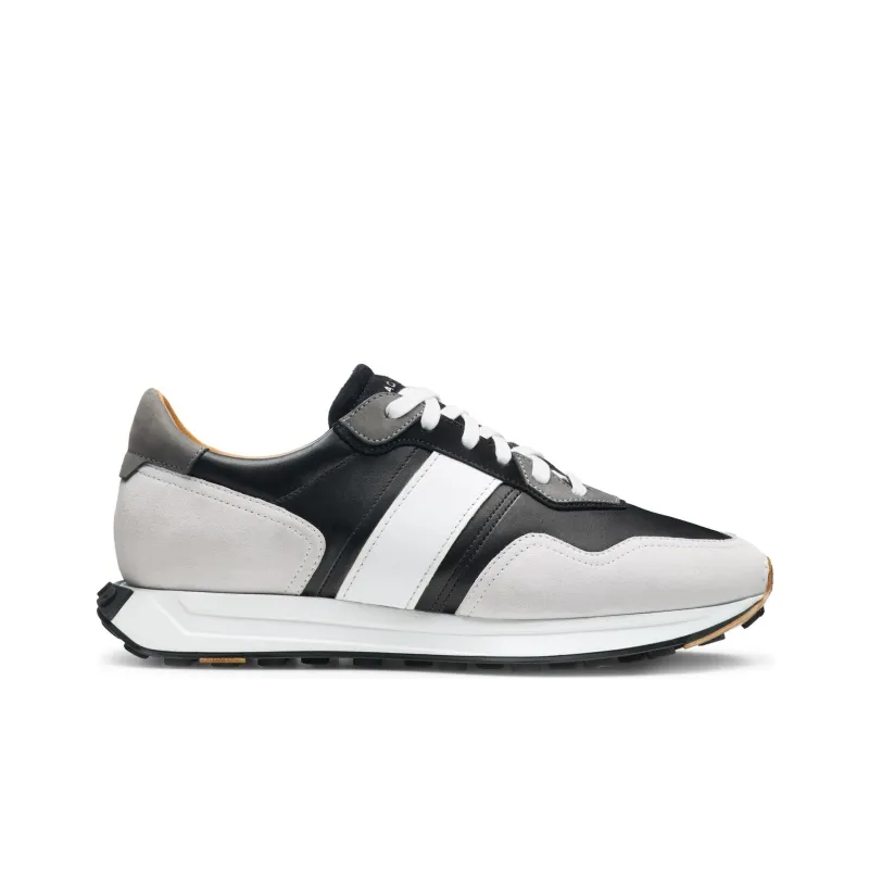 Magnanni Romero II Low-Top Casual Shoes Men's Black White-1