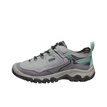 KEEN TARGHEE IV WP Cushioning Anti-Slip Wear-Resistant Breathability Low-Top Outdoor Shoes Women's Alloy Gray