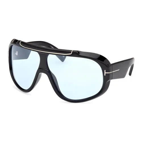 TOM FORD Logo plaque Shield frame Sunglasses