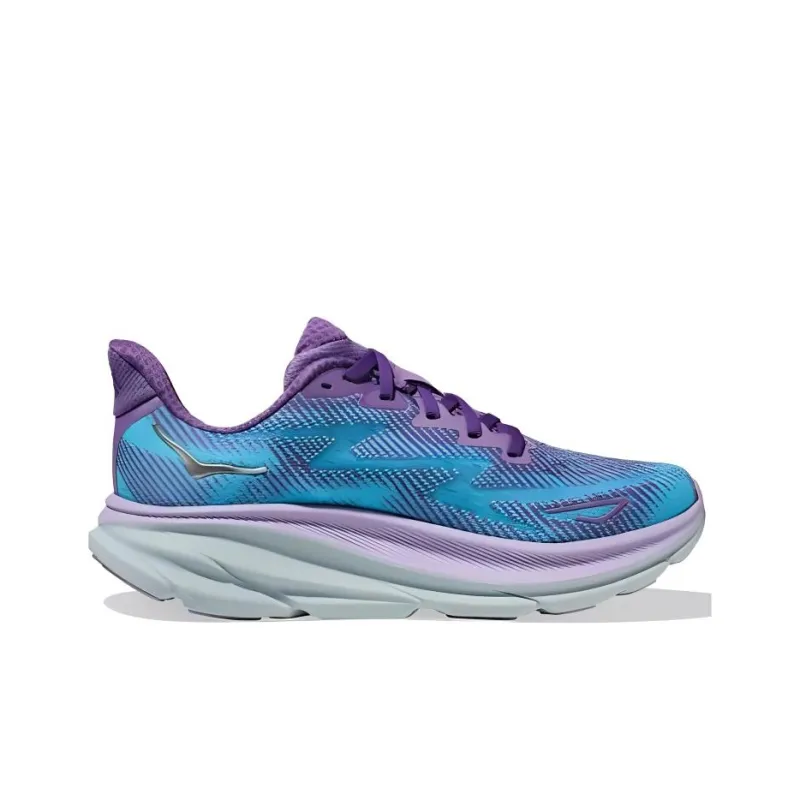 HOKA ONE ONE Clifton 9 Chalk Violet Pastel Lilac Women's-1