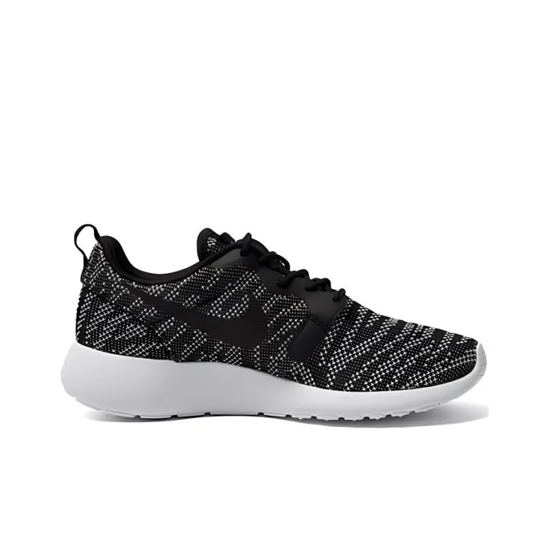 Nike Roshe Run Jacquard White Black Women's-1