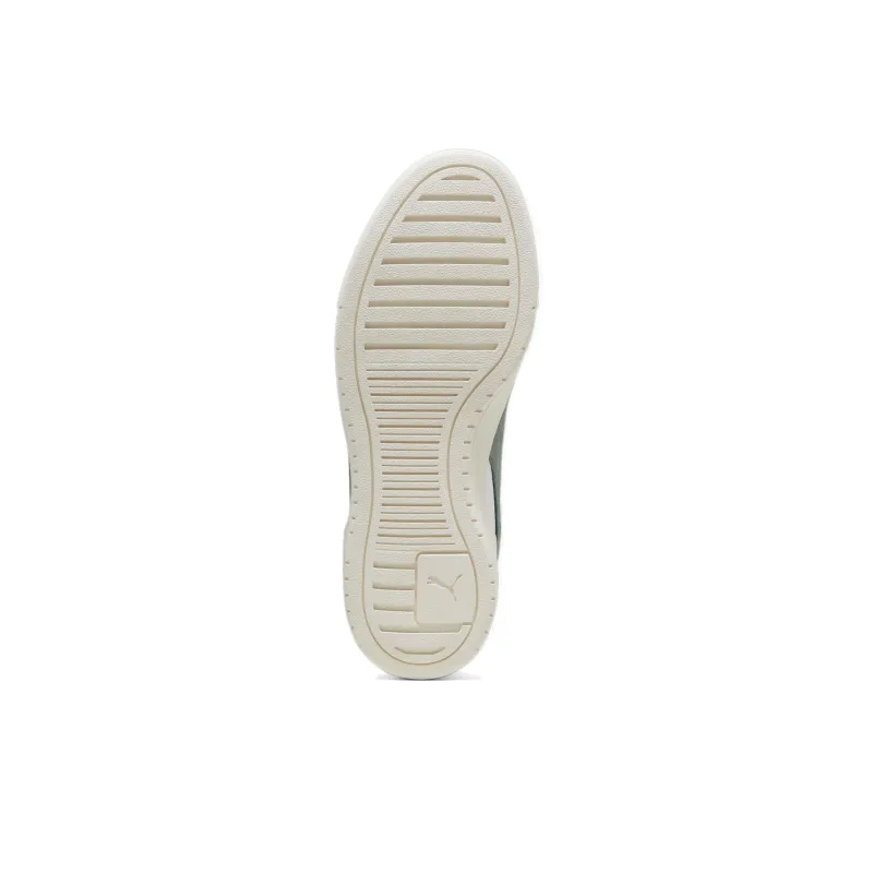 PUMA Ca Pro Anti Slip And Wear Resistant Breathable Low Top Skateboard Shoes Unisex White Green-4
