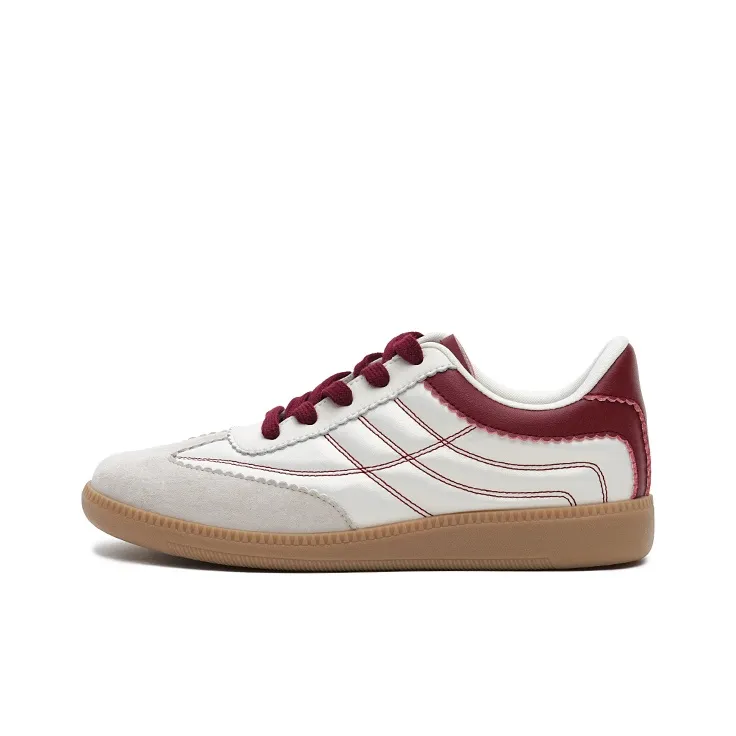 MASOOMAKE German Army Trainers Anti-Slip Wear-Resistant Casual Shoes Women's-16