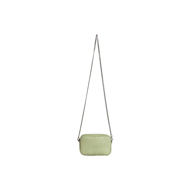 Golden Goose Sheepskin Shoulder Bag Crossbody Bag Mini Women's Green-3