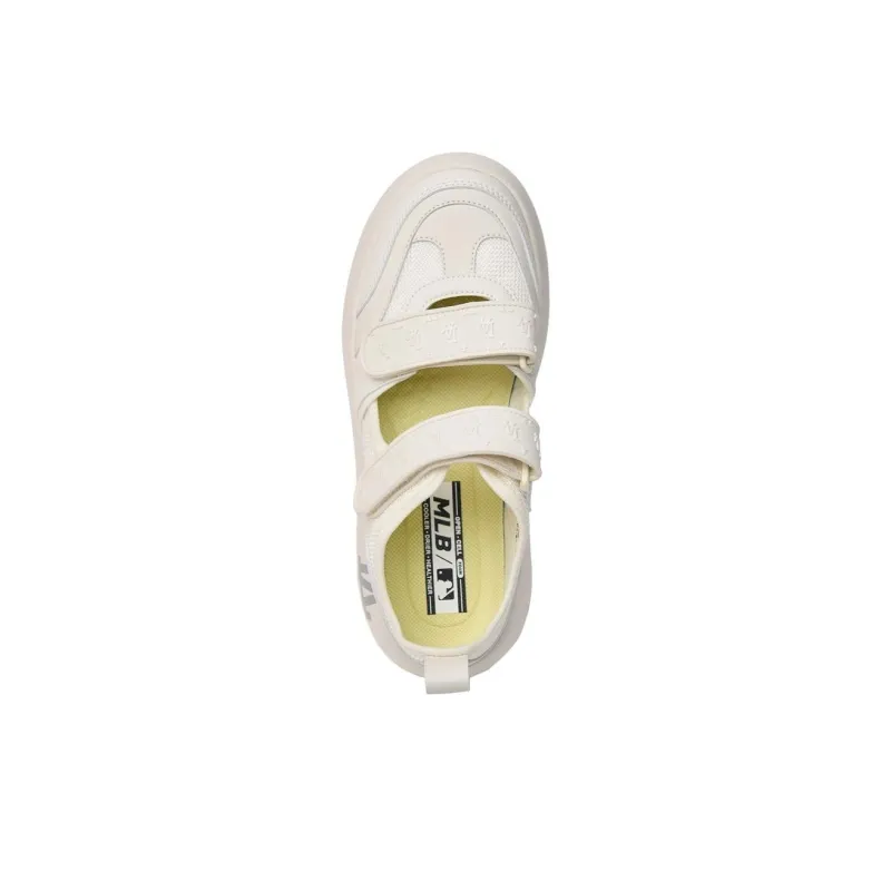 MLB Chunky Base Anti Slip Wear Resistant River Trekking Shoes Unisex White-3