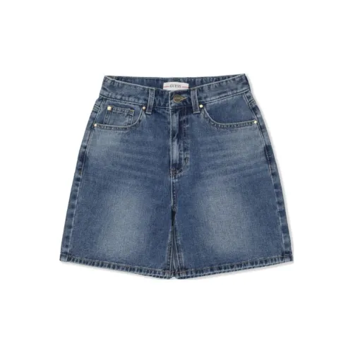 GUESS Denim Shorts Women's Denim Blue