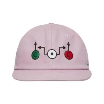 Cav Empt Cotton Baseball Caps Men's Pink