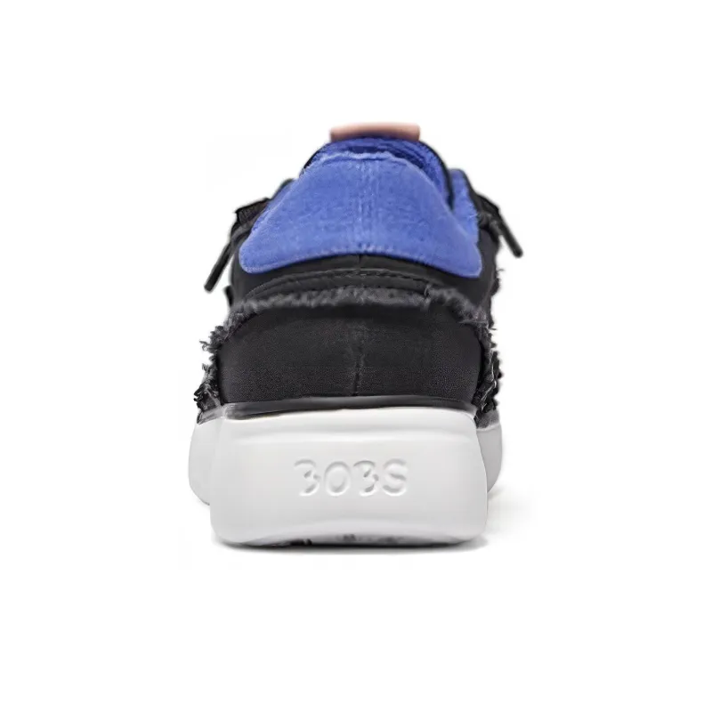 Skechers Sport Trainers 'Black Blue' Women's-4