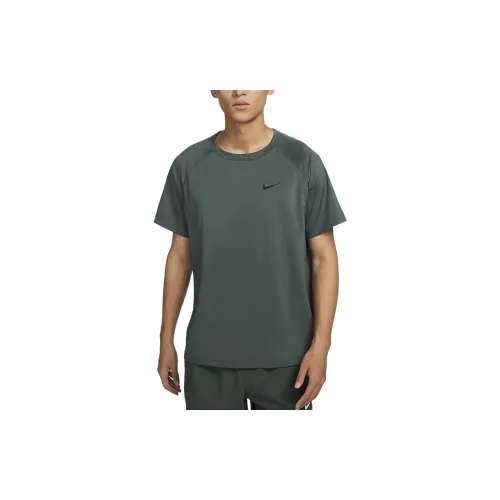 Nike Dri-Fit Rise 365 T-Shirts Men Green Antique