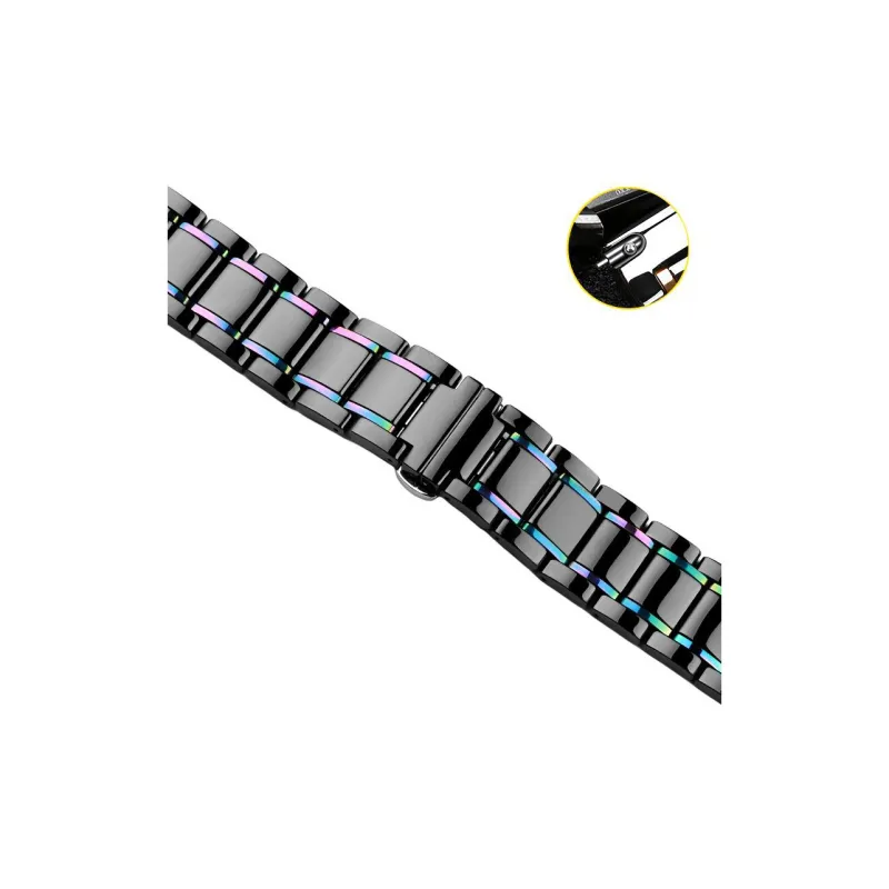 Mr. Strap Huawei Compatibility Watch Band Ceramic Material-4