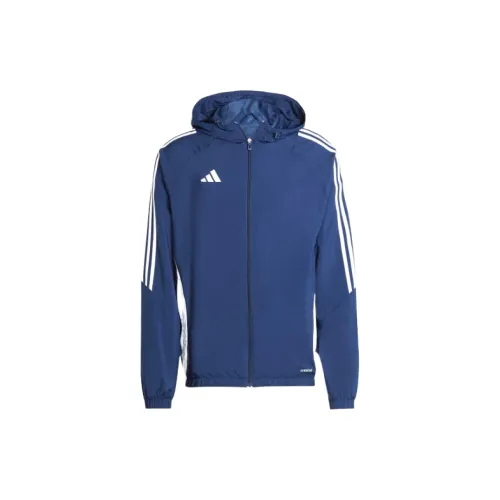 Adidas Tiro 24 Trench Coats Unisex Marine Blue