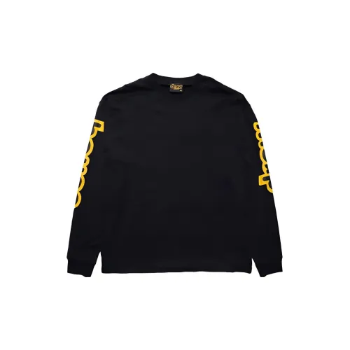 Drew House Letter Logo Series Sweatshirts Unisex Black