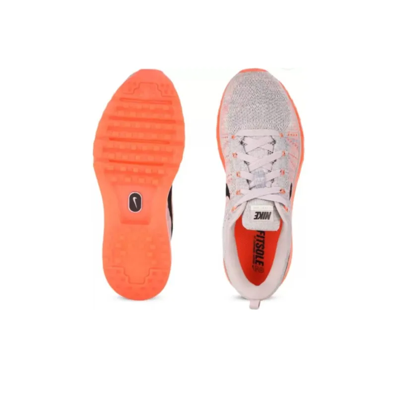 Nike Flyknit Air Max Violet Ash Hyper Orange Women's-4