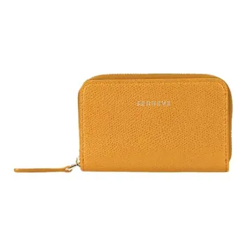 SENREVE Cow Leather Wallet Women's Ginger Yellow