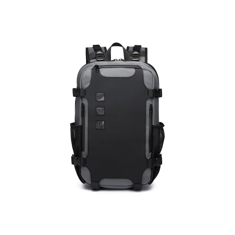 ROSEROOEN Oxford Backpack Unisex Black/Gray/Camouflage-5