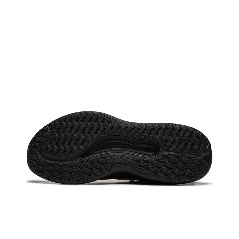 LiNing Soft Lite Wear-resistant Lightweight Breathable And Non-slip. Low-Top Casual Running Shoes Men's Black-2