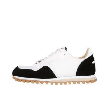 SPALWART Wear Resistant Low Top Casual Shoes Unisex White Black