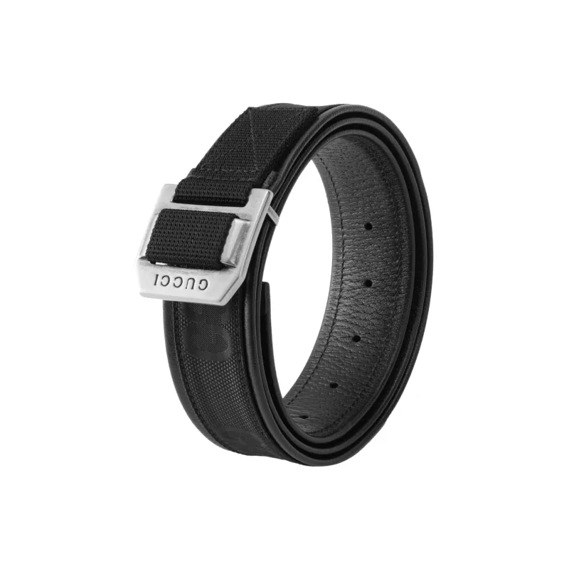 GUCCI Gg Patterned Print Belt-2