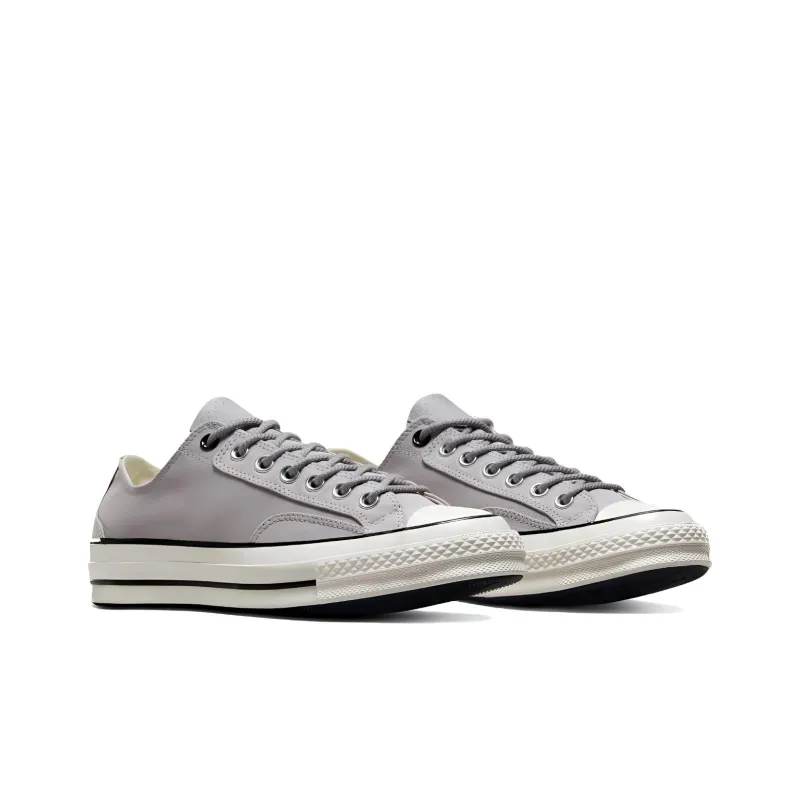 Converse Chuck 70 Non-slip Lightweight Low-Top Canvas Shoes Unisex Gray-2