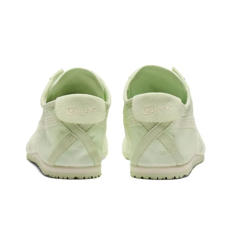 Asics Onitsuka Tiger Mexico 66 Slip On Green Cream Women's-4