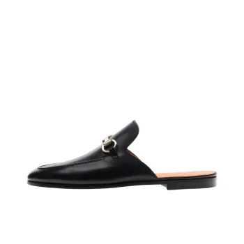 Magnanni Wrap-toe Slippers Men's Black