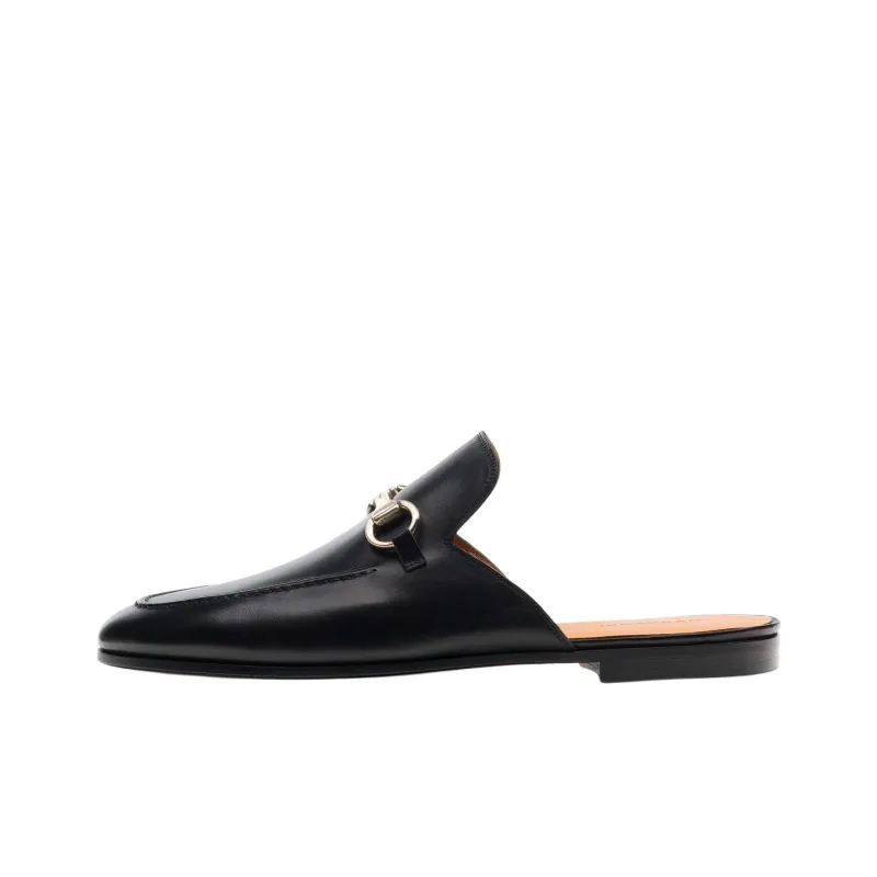 Magnanni Wrap-toe Slippers Men's Black-0
